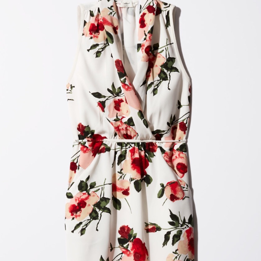 Wilfred/Aritzia Sabine Dress - Oak/Flame Scarlet
